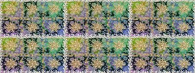 Raster altın pürüzsüz desen. Kusursuz altın desenli bukleler. Doğu tarzı arabesk tarzında altın elementler. Gri renklerde kusursuz desen.