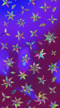 Paketleme, tekstil, duvar kâğıdı için çiçek eskizi. Raster 'ın taze dokusu. Yumuşak pamuk tasarımı. Klasik çiçek desenli. Yumuşak kiremit.