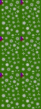 Karalama elementleri. Çizim çiçek deseni duvar kağıdı, web sitesi arka planı, ambalaj kağıdı, davetiye, broşür, afiş veya web sitesi için kullanılabilir. El çizimi Raster illüstrasyonu.