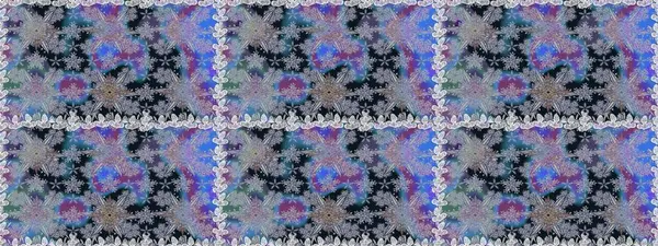 Kızılderili desenli desenli desenli şal deseni. Etnik Mandala süsü. Raster Henna dövme stili. Tekstil, tebrik kartı, boyama kitabı, telefon kılıfı baskısı için kullanılabilir.