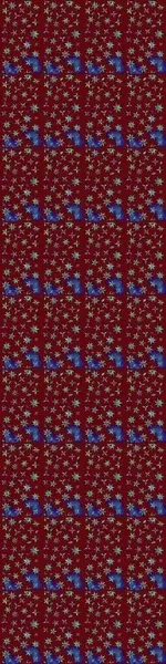 Çiçekler suluboya eskiz deseni. Raster Stili kumaş deseni.