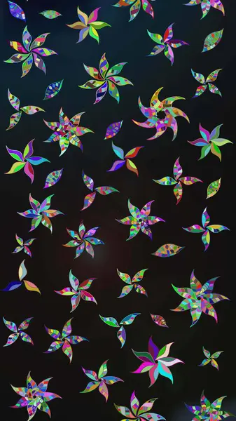 Renkli süs kenarı. Gri renklerde. Hint süsü. Çiçek duvar kağıdı. Çizim kalıbı. Raster illüstrasyonu.