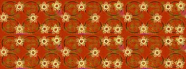 Kış kartı Mutlu Noeller, Yeni Yıl ve Mutlu Tatil Raster çizimleri. Kar taneleri arka planda. Turuncu ve kahverengi kar taneleri ve turuncu ve kahverengi renkli Noel kartı..