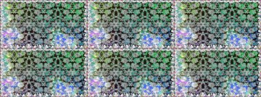 Sevimli çiçek desenli küçük çiçek. Raster resim. Güzel karalamalar çiçekler ile sorunsuz çiçek desenli. Güzel kumaş deseni.