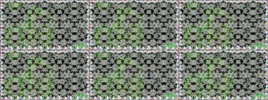 Çiçeklerle suluboya desenli çiçek deseni. Gri renkli Asya tekstili. Raster illüstrasyonu.