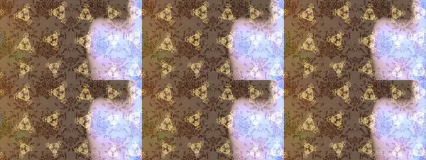 Kahverengi, nötr ve bej çiçekli eskiz deseni, suluboya çiçek deseni, güzel çiçek, duvar kağıdı, kart veya kumaş için fayanslı. Raster - stok.