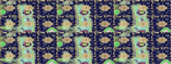 Mavi ve altın desenli. Klasik raster şablonu. Tekrarlayan ögelerle soyut arkaplan çiz.