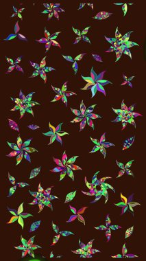 Paketleme, tekstil, duvar kâğıdı için çiçek eskizi. Yumuşak fayans. Yumuşak pamuk tasarımı. Raster 'ın taze dokusu. Klasik çiçek deseni.