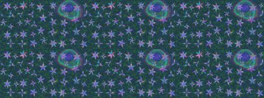 Tekstil, duvar kâğıdı, kapaklar, yüzey, baskı, hediye paketi, hatıra defteri, dekupaj. Taşralı şıklığı. Özgürlük stili Millefleur 'lar. Küçük yabani çiçeklerdeki halk modelini çiz..