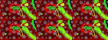 Şekil verilmiş çiçeklerle eskiz deseni. Çiçek deseni duvar kağıdı, desen dolguları ve web sayfası arka planı için kullanılabilir. Süslü zentangle çizim dokusu, soyut çiçeklerle süslenmiş..