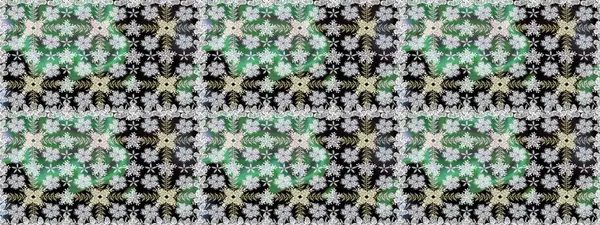 Renkli Bahar Temalı Kusursuz Arkaplan. Düz Çiçek Elementleri Tasarımı. Çiçekli, suluboya desenli kusursuz çiçek deseni. Gri renkli çiçekler. Raster illüstrasyonu.