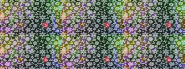 Raster illüstrasyonu. Güzel kumaş deseni. Asya tekstil tarzında. Renkli Bahar Teması eskiz kalıbı. Çiçek desenli çizim. Düz Çiçek Elementleri Tasarımı.