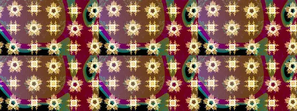 Renkli Bahar Teması eskiz kalıbı. Düz Çiçek Elementleri Tasarımı. Taslak desenli, modaya uygun kumaş deseni. Şirin çiçek elementleri. Raster illüstrasyonu.