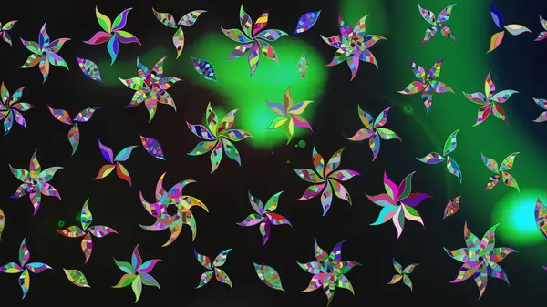 Gri renkli çiçekler. Çiçekli karalama şeklinde Raster çiçek deseni. Nazikçe, güzel çiçek arkaplanı..