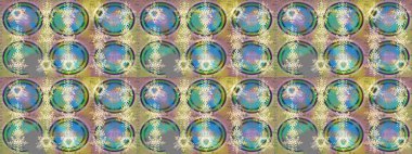 Snowflakes desen. Arka plan üzerinde izole soyut kar taneleri ile düz tasarım. Kar taneleri arka plan. Kar tanesi süs desen. Raster illüstrasyon.