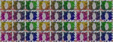 Çiçek deseni. Çiçek dikişsiz arka plan. Raster illüstrasyon. Süs bahar bahçe dokusu gelişmek.