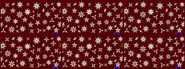 Çiçeksel fantezi tasarımı ve parlak bir arka plan çizimi. Renkli Bahar Teması eskiz kalıbı. Düz Çiçek Elementleri Tasarımı.