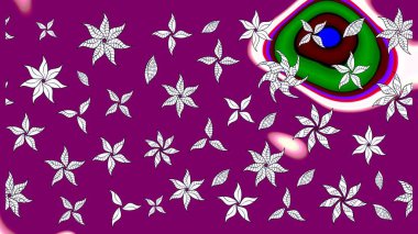 Doodle çiçekler ve dalları, otlar ve çiçekler. Elle çizilmiş. Raster resim. Güzel kumaş deseni.