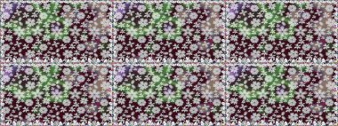 Şatafatlı bahar bahçesi dokusu. Çiçeksiz arka plan. Çiçek deseni. Raster illüstrasyonu.