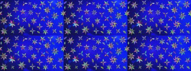 Sabıka fotoğraflarında, bebek kıyafetlerinde, duvar kâğıtlarında, paket kutularında falan kullanılabilir. Zarif, parlak ve eskiz mavi çiçek deseni tasarımı.