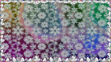 Parmak izi, kumaş, duvar kâğıdı, tekstil için raster dokusu. İşlemeli çiçekli, dikişsiz desen. Renkli grunge kolo çiçekleri ile soyut arkaplanı zenginleştir.