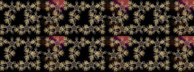 Kış kar taneleri, raster arka plan. Yüzey için tekrarlanan doku, ambalaj kağıdı, siyah, kahverengi ve gri renkler üzerine kar tanesi.