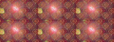 Raster düz çiçek çizim deseni. Hediye ambalaj kağıdı, tebrik kartları, posterler ve pankart tasarımı. Kahverengi, pembe ve bej renkli çiçekler.