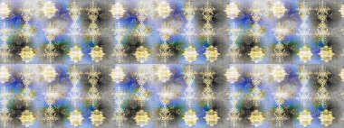 Raster Noel soyut renkli arka plan ve düşen kar tanesi. Noel süslemeleri ve Noel süslemeleri.