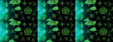 Kar tanesi süs desen. Snowflakes desen. Kar taneleri arka plan. Arka plan üzerinde izole soyut kar taneleri ile düz tasarım. Raster illüstrasyon.