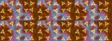 Düz kar karalama ikonları, yılbaşı afişi için kar taneleri silueti, kartlar. Yeni yıl kar tanesi. Güzel soyut kar tanesi raster tasarımı altın renkler üzerine.