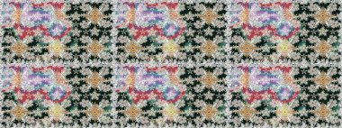 Tarafsız renklerde çiçekler. Renkli, nötr, pürüzsüz desen. Doodle tarzı. Tekstil ve kapak tasarımı için mükemmel. El çizimi pürüzsüz sonbahar çiçekleri deseni.