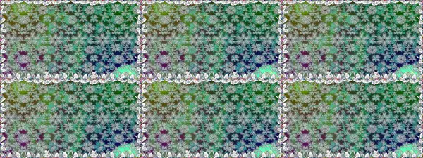 Düz çiçek öğeleri tasarım. Raster. Bahar Tema Dikişsiz desen arka plan rengi.