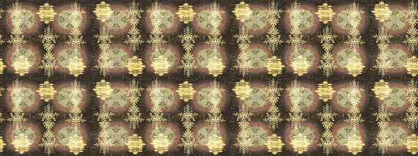 Kar tanelerinin soyut arkaplanlı Noel şablonu. Raster illüstrasyonu. Kahverengi, bej ve nötr renkler. Noel ve Yeni Yıl moda baskıları için tatil tasarımı.