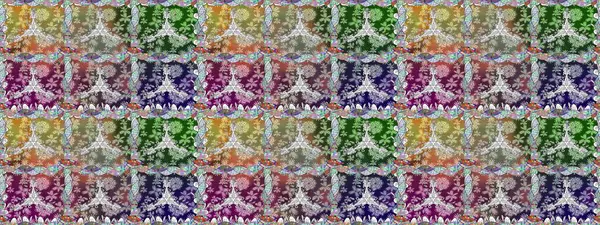 Çocuksu tasarım. Tekstil, kumaş, ambalaj, hatıra defteri için hoş bir çiçek arkaplanı. Tarafsız bir arkaplanda. Elle çizilmiş karalama çiçekleri ile pürüzsüz desen.