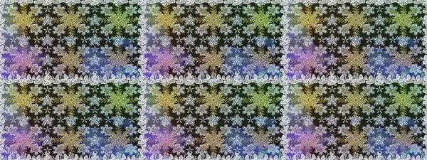 Raster illüstrasyonu. Gri renklerde, altın elementlerle kusursuz desen. Klasik klasik klasik arka plan. Kusursuz klasik raster altın desenli. Geleneksel oryantasyon süsü.