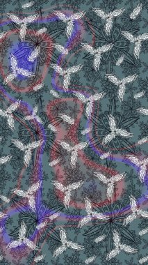 Sabıka fotoğraflarında, bebek kıyafetlerinde, duvar kâğıtlarında, paket kutularında falan kullanılabilir. Zarif, parlak ve tarafsız çiçek deseni tasarımı.