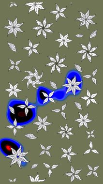 Güzel kumaş deseni. Güzel suluboya yaz çiçekleri deseni..