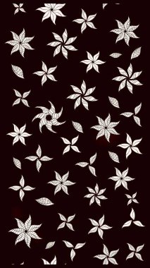 Kıvırcık, parlak örgü. Desen, çizim, çiçek sınırı. Güzel, parlak, pürüzsüz kumaş, tuval. Çiçek çelengi. Raster illüstrasyonu. Klasik eski arkaplan.