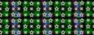 Kış kar tanesi. Yeşil, gri ve mavi renklerde izole edilmiş. Kar Tanesi Simgesi. Kar Tanesi Raster çizimi.