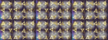 Kar tanesi süsleme deseni. Raster illüstrasyonu. Arkaplanda soyut kar taneleri olan düz tasarım. Kar taneleri arka planda. Kar taneleri deseni.