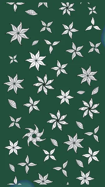 Küçük çiçekte güzel bir desen. Motley illüstrasyonu. Moda baskıları için zarif bir şablon. Küçük renkli çiçekler. Çiçekli bahar çiçekleri.