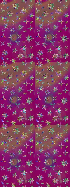 Raster çiçek desenli çiçek deseni, yapraklar, dekoratif elementler, sıçrama, lekeler, el çizimi kontur çizgileri ve Doodle çizim stili, grafik raster çizim çizimi.