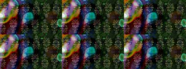 Raster çiçek desenleri çiziyor. Vadinin gri renkli çiçekleri.