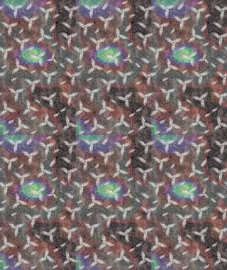 Raster illüstrasyonu. Küçük çiçekteki sevimli çiçek deseni. Güzel karalamalı çiçek desenli çizim. Güzel kumaş deseni.