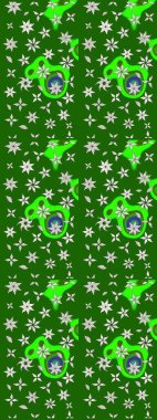 Kızılderili desenli desenli desenli şal deseni. Etnik Mandala süsü. Raster Henna dövme stili. Tekstil, tebrik kartı, boyama kitabı, telefon kılıfı baskısı için kullanılabilir.