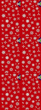 Raster illüstrasyonu. Kıvırcık, parlak örgü. Güzel, parlak, pürüzsüz kumaş, tuval. Desen, çizim, çiçek sınırı. Eski moda arka plan. Çiçeklerin çelengi.