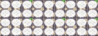 Kış kar tanesi, raster arka plan. Renkli arka planda izole kar taneleri. Yüzey için tekrarlanan doku, ambalaj kağıdı, nötr, gri ve bej renkler. Raster illüstrasyonu.