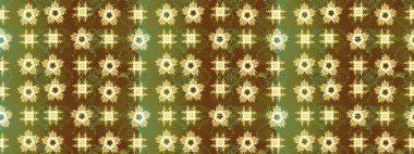 Kar taneleri tasarımı. Son moda kar taneleri ve elementler onun kartlarını gösteriyor. Retro tarzı doku, soyut kış elementleri. Süper tasarım posteri, kapak, kahverengi ve yeşil renkli kart tasarımı.