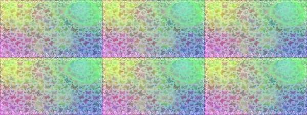 Elle çizilmiş sevimli, kızsı, pürüzsüz bir şekil. Raster illüstrasyonu. Sonsuz. Çizim, karalama, karalama. Tekrarlanan kelebekler.