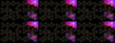 Karalama çizimlerindeki Kar Taneleri ikonu. Aralık ayı kış karı mevsimi. Raster illüstrasyonu.